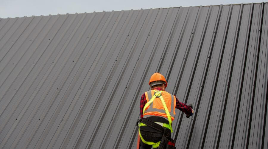 Professional metal roof installation services in Rosendale, MO